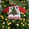 Knitted Ugly Sweater with Hanger Yarn Christmas Tree Ornament